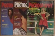 3 archiwalne numery Australian Photography z 1988 roku