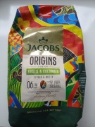 Kawa ziarnista Jacobs Origins Fusion Brazil & Colombia 1kg, 100% arabica