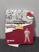 Piżama Pokémon Pikachu 98-104 nowa