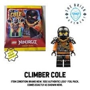 figurka lego ninjago cole climber
