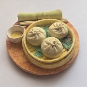 Magnes ceramiczny na lodówkę CHINKALI Gruzja Batumi Pierożki gruzińskie(24)