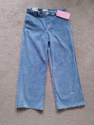 Sinsay Niebieskie jeansy kuloty rozm.42