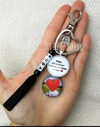 Brelok dla taty ze zdjęciem dziecka dzień taty święta mikołajki mikołaj