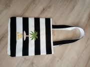 Wakacyjna torba w pasy