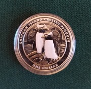 1 Dolar Nowa Zelandia Pingwin Czubaty uncja srebra 999 z 2020r. 