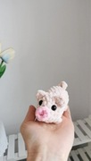 Świnka na szydełku, pig handmade 