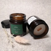 Świeca sojowa 120ml naturalna personalizacja etykiety