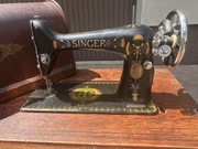 Stara maszyna Singer, stolik żeliwny ozdobny