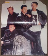 Depeche Mode - plakat z czasopisma Popcorn