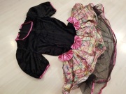 S strój czarownica cyganka wiedźma wampirka hiszpanka nr 1332