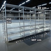 Regały magazynowe półkowe