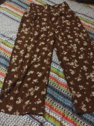 Nowe szerokie spodnie w kwiatki  New Look L 40 