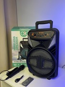 Głośnik Bluetooth z pilotem i mikrofonem