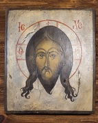 Ikona Jezus Chrystus drewno