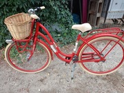 Rower miejski retro Zündapp Bella Italia 28” 3 biegi Shimano z koszem