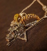 Wisior/ naszyjnik BAPHOMETH 3D