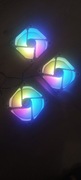 Wentylator rgb wielokolorowy molex