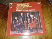 Shostakovich Complete string quartes 7LP NM Borodin Szostakowicz