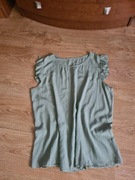 Włoska letnia bluzka khaki