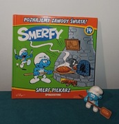 DeAgostini SMERFY figurka  + książeczka  Smerf Piekarz
