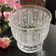 Wazon duży kryształowy (vintage - PRL)