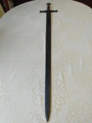 Miecz rycerski czarny