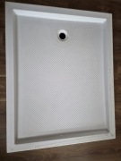 Brodzik biały 100x80