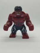 Minifigurka Red Hulk z Marvel Avengers Kompatybilna z LEGO