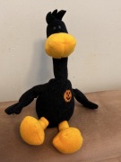 Maskotka Black Halloween Duck Sitting Ducks Pumpkin Emblem