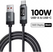 Kabel Toocki 6A 100W USB-A do USB-C TX111A2