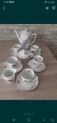 Zestaw kawowy PRL porcelana 