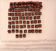 Sharkoon SGK3 przełączniki Mechaniczne - Kailh Red 80 sztuk diody RGB Nowe