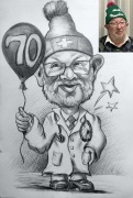Karykatura / Portret na zamówienie ze zdjęcia /Karykaturzysta life