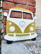 Personalizowana ozdoba 3D na ściane – W stylu VW T2 Kampervan
