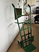 Wózek transportowy dwukołowy – solidny metalowy, udźwig 200 kg