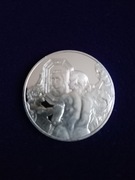 Obraz Rubensa wybity 1 uncji  srebra "925"