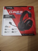 Słuchawki bezprzewodowe z mikrofonem HyperX Cloud III Wireless Nauszne