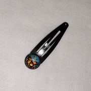 O109 Spinka do włosów ozdobna Motyl Handmade