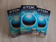 TDK E-HG EN 180 Hi-Fi nowa kaseta VHS 