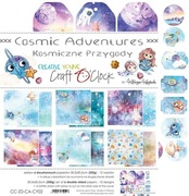 Zestaw papierów COSMIC ADVENTURES 30X30  Craft o'Clock 