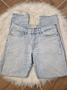 Jeansy z prostą nogawki H&M