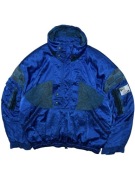 Niebieska Kurtka High Society by R Engel Retro Vintage Nike Adidas 90s