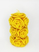 Świeca z wosku pszczelego, prezent, upominek 