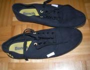 BENCH. ŚWIETNE czarne TRAMPKI  r.40 (7) uniseks