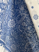 Tkanina bawełniana, cienka - płócienko obrusowe - 140x370 cm - CAŁOŚĆ