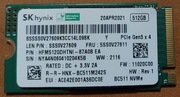Dysk SSD SK Hynix BC511 M.2 512GB 2242 NVMe adapter PCI komputer PC