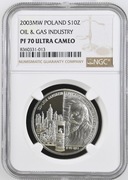 10 zł - 2003 - 150-lecie narodzin przemysłu naftowego i gazowniczego - NGC