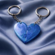 Brelok Unikati Serce Puzzle dla 2 osób