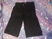 Szerokie czarne spodnie damskie Sheego roz. 52