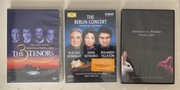 3 DVD: Carreras, Domingo, Pavarotti, Netrebko, Villazon, Makowicz, Możdżer